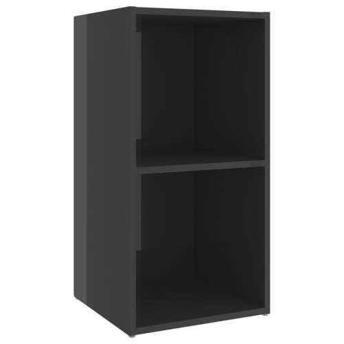 TV ormarići 2 kom sjajni sivi 72x35x36,5 cm konstruirano drvo - visoko sjajno siva 2 36.5 cm 72 cm Cijena