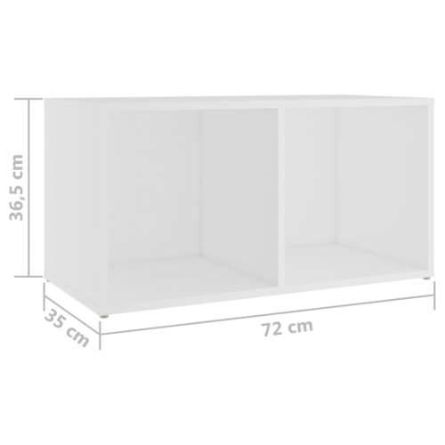 TV ormarići 2 kom bijeli 72 x 35 x 36,5 cm konstruirano drvo - Bijela 72 x 35 x 36.5 cm 1 Cijena
