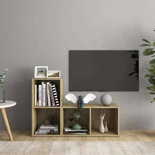 TV ormarići 2 kom boja hrasta 72x35x36,5 cm konstruirano drvo - sonoma hrast 72 x 35 x 36.5 cm 1 Cijena