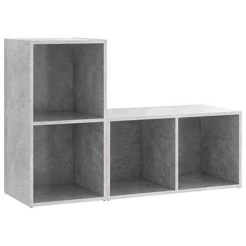 TV ormarići 2 kom boja betona 72x35x36,5 cm konstruirano drvo - Beton siva 72 x 35 x 36.5 cm 1 Cijena