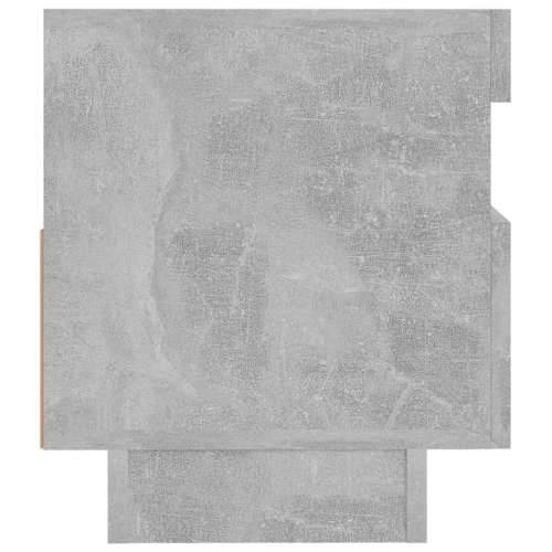 TV ormarić s LED svjetlima siva boja betona 80x35x40 cm - Beton siva 1 80 cm Cijena