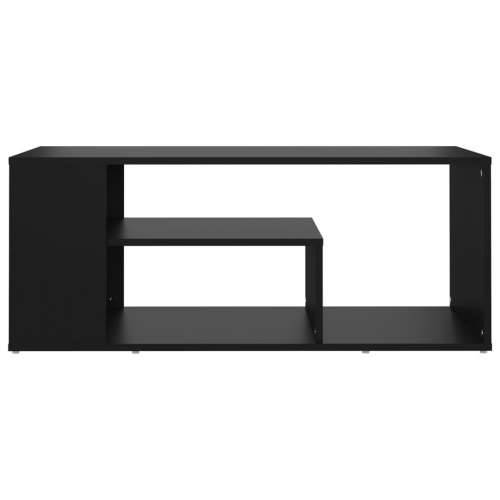 Stolić za kavu crni 100 x 50 x 40 cm konstruirano drvo - Crna 1 Cijena