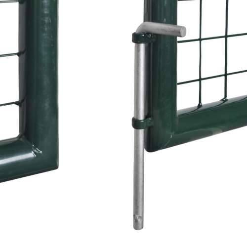 Vrata za ogradu čelična 306 x 150 cm zelena - Zelena 306 x 150 cm Cijena