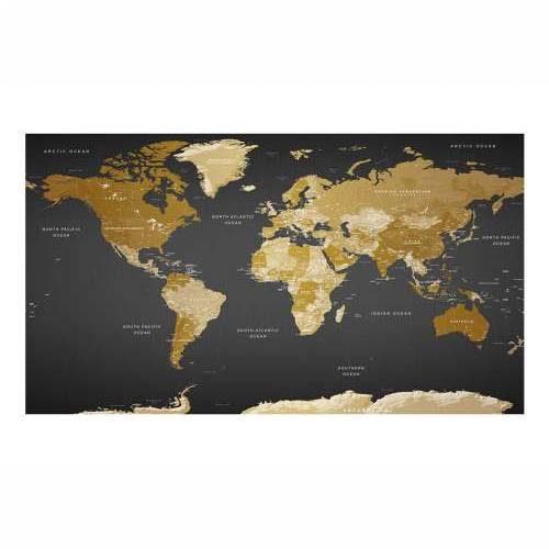 Foto tapeta XXL - World Map: Modern Geography II 500x280 Cijena
