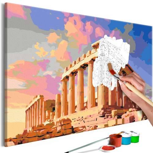 Slika za samostalno slikanje - Acropolis 60x40 Cijena