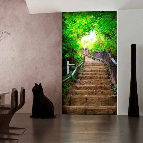 Foto tapeta za vrata - Photo wallpaper – Stairs from nature I 100x210 Cijena