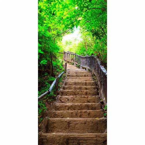 Foto tapeta za vrata - Photo wallpaper – Stairs from nature I 100x210 Cijena