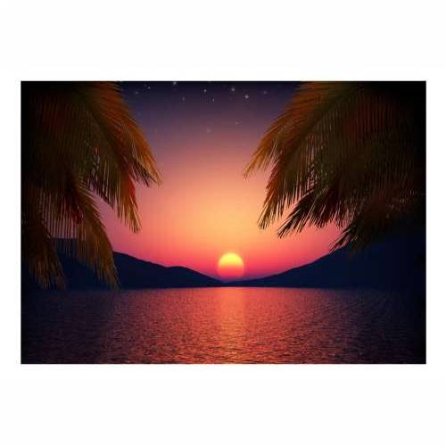 Samoljepljiva foto tapeta - Romantic evening on the beach 245x175 Cijena