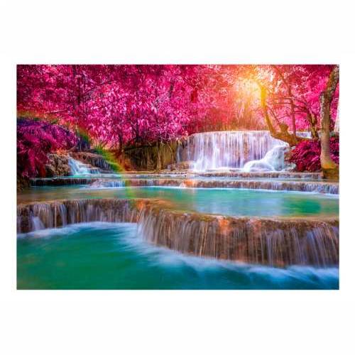 Samoljepljiva foto tapeta - Pink Cascades 147x105 Cijena