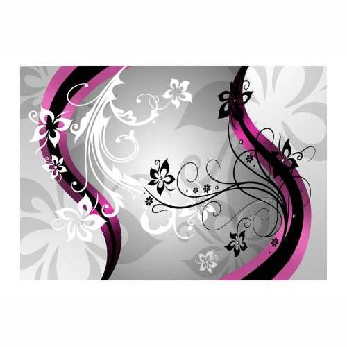 Samoljepljiva foto tapeta - Art-flowers (pink) 98x70 Cijena