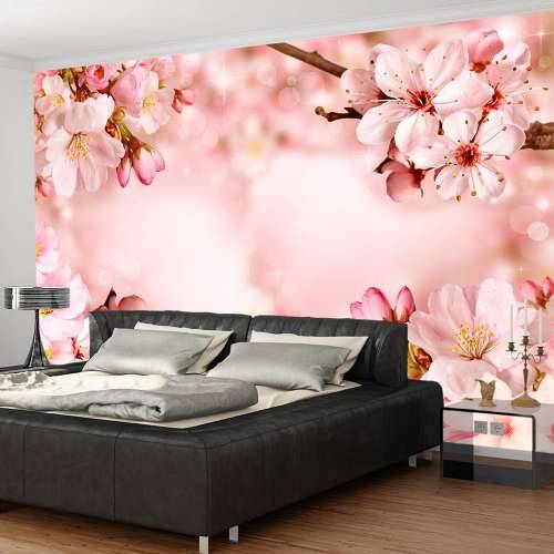 Samoljepljiva foto tapeta - Magical Cherry Blossom 196x140 Cijena