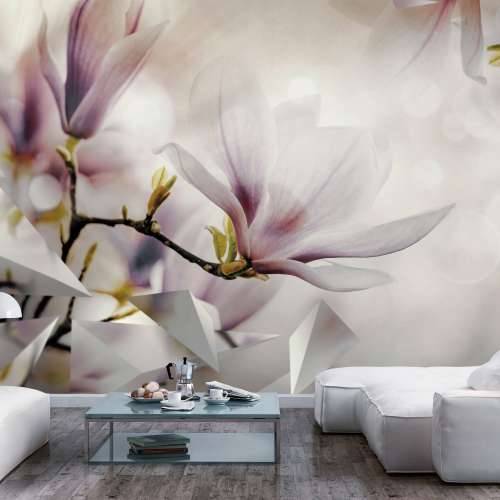 Samoljepljiva foto tapeta - Subtle Magnolias - First Variant 98x70