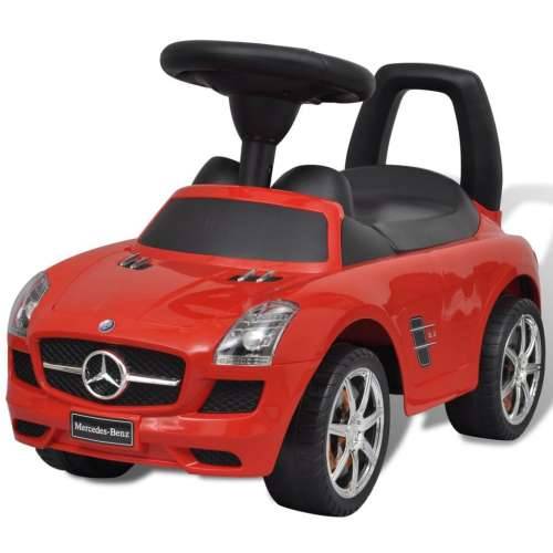 Mercedes Benz autić na guranje, crveni Cijena