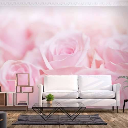 Foto tapeta - Ocean of Roses 100x70 Cijena