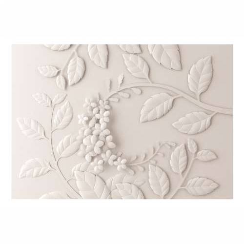 Samoljepljiva foto tapeta - Paper Flowers (Cream) 196x140 Cijena