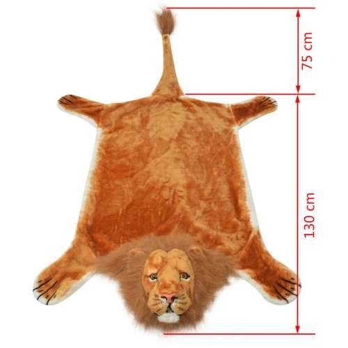 Tepih Lav od Pliša 205 cm Smeđi - Smeđa 205 cm Cijena