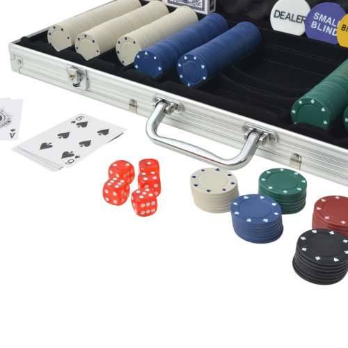 Set za Poker s 500 Žetona Aluminijum Cijena
