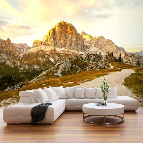 Samoljepljiva foto tapeta - Beautiful Dolomites 98x70 Cijena