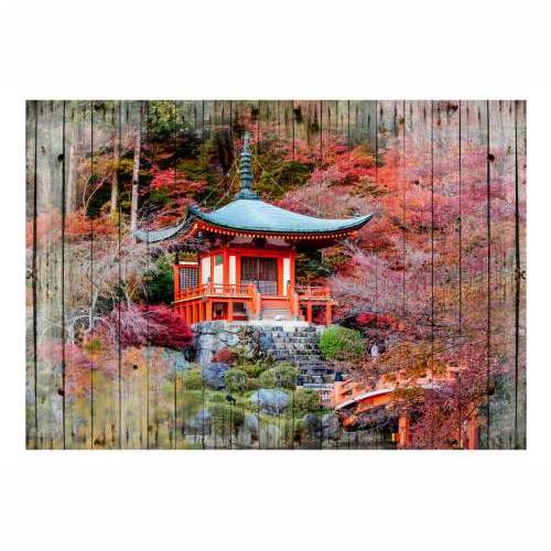 Samoljepljiva foto tapeta - Autumnal Japan 98x70 Cijena