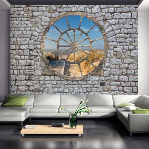 Samoljepljiva foto tapeta - Behind the wall 147x105 Cijena
