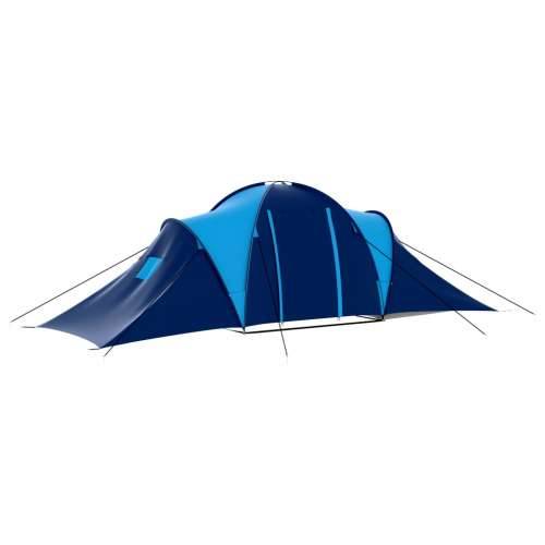 Šator za kampiranje od tkanine za 9 osoba modro-plavi Cijena