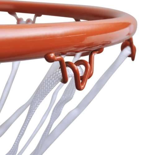 Košarkaški Obruč s Narančastom Mrežom 45 cm Cijena