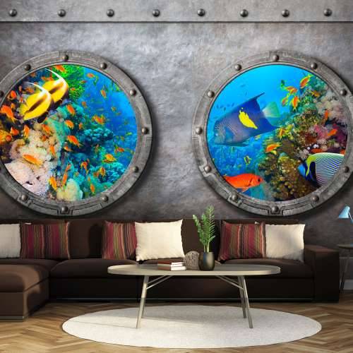Samoljepljiva foto tapeta - Window to the underwater world 343x245 Cijena