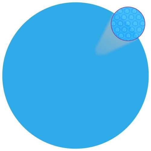 Okrugli plavi bazenski prekrivač od PE 488 cm Cijena