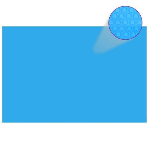 Pravokutni plavi bazenski prekrivač od PE 300 x 200 cm Cijena