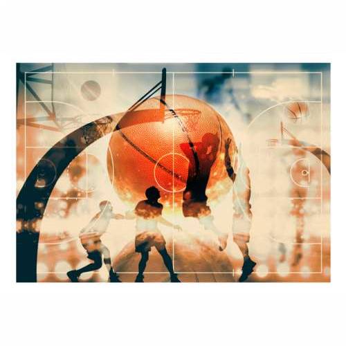 Samoljepljiva foto tapeta - I love basketball! 98x70 Cijena
