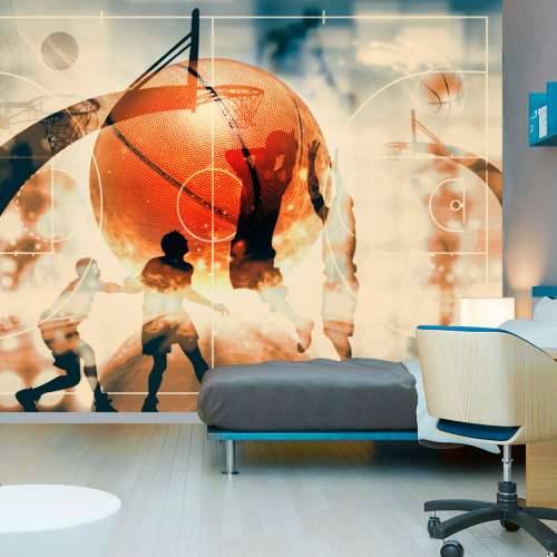 Foto tapeta - I love basketball! 100x70 Cijena