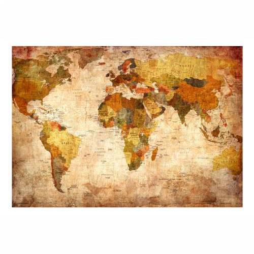 Samoljepljiva foto tapeta - Old World Map 441x315 Cijena