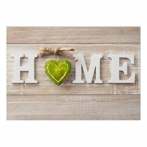 Samoljepljiva foto tapeta - Home Heart (Green) 98x70 Cijena