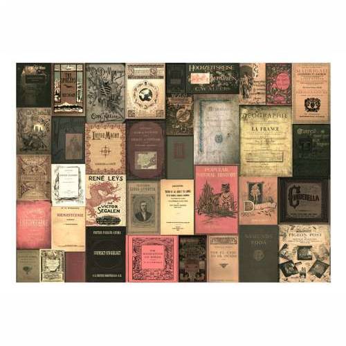 Samoljepljiva foto tapeta - Books of Paradise 98x70 Cijena