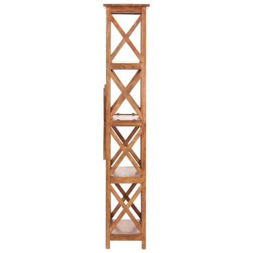 Police za knjige 60x30x160 cm drvo bagrema s premazom boje meda - 1 160 cm 60 cm Cijena