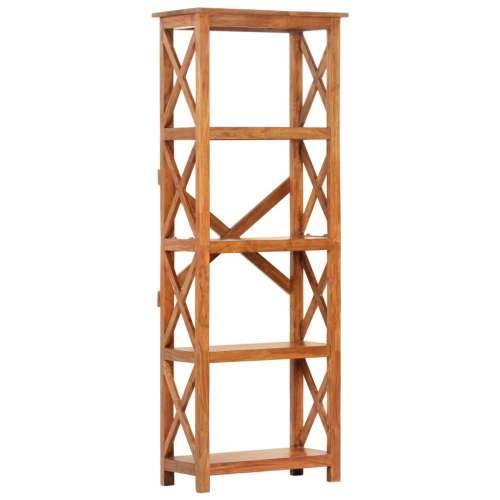 Police za knjige 60x30x160 cm drvo bagrema s premazom boje meda - 1 160 cm 60 cm Cijena