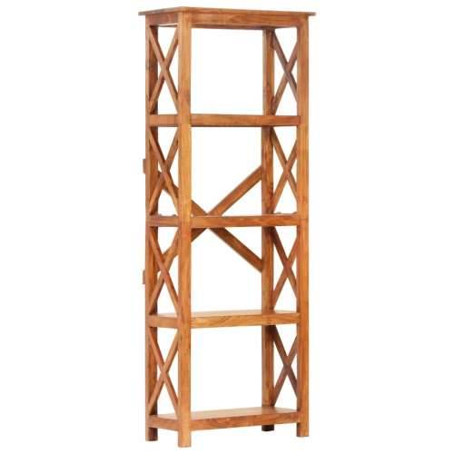 Police za knjige 60x30x160 cm drvo bagrema s premazom boje meda - 1 160 cm 60 cm Cijena