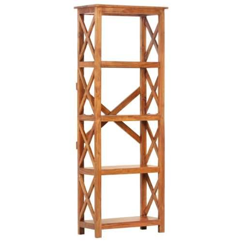 Police za knjige 60x30x160 cm drvo bagrema s premazom boje meda - 1 160 cm 60 cm Cijena