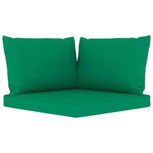 Vrtni trosjed sa zelenim jastucima Cijena