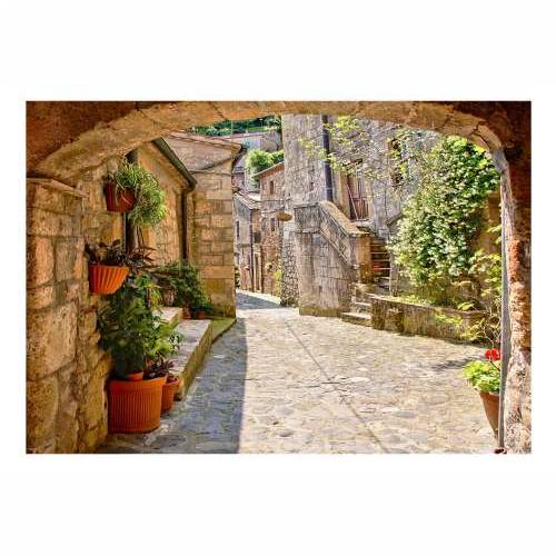 Foto tapeta - Provincial alley in Tuscany 200x140 Cijena