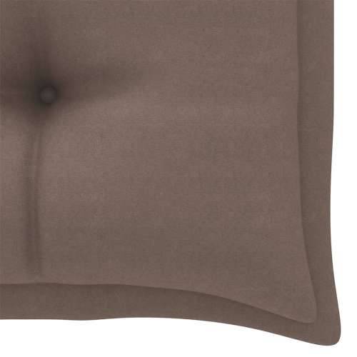 Jastuk za ljuljačku smeđe-sivi 100 cm od tkanine Cijena