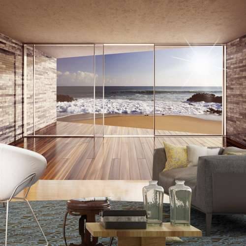 Foto tapeta - Meeting at the Sea 350x245 Cijena