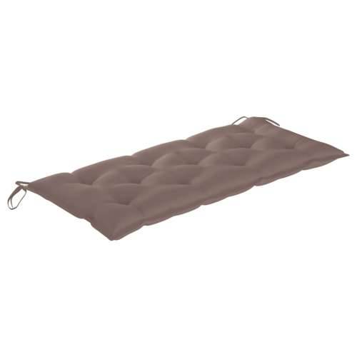 Jastuk za ljuljačku smeđe-sivi 120 cm od tkanine Cijena
