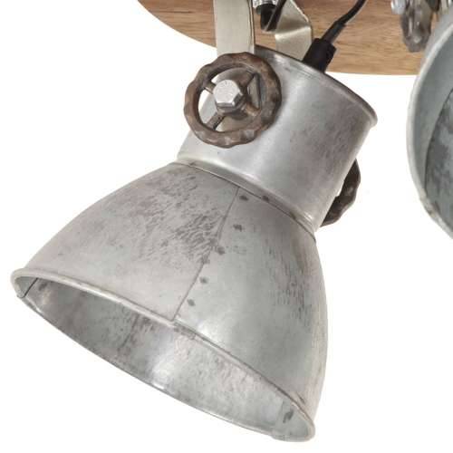 Industrijska stropna svjetiljka 25 W srebrna 42 x 27 cm E27 Cijena