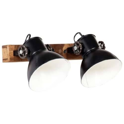 Industrijska zidna svjetiljka crna 45 x 25 cm E27 Cijena