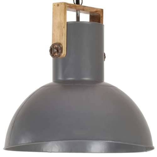 Industrijska viseća svjetiljka 25 W siva okrugla 52 cm E27 Cijena