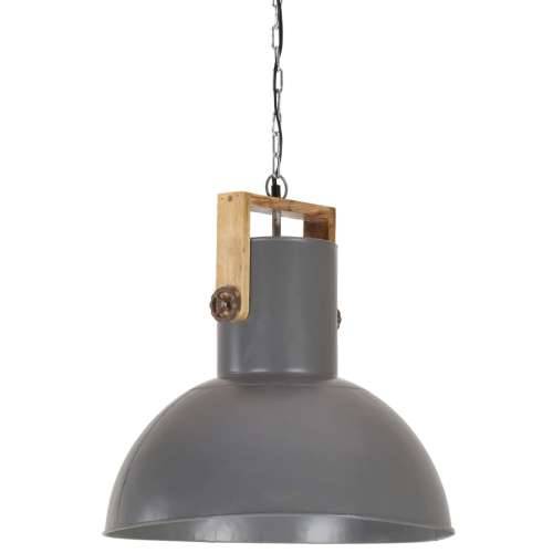 Industrijska viseća svjetiljka 25 W siva okrugla 52 cm E27 Cijena