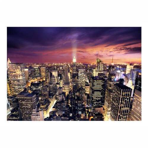 Foto tapeta - Evening in New York City 400x280 Cijena