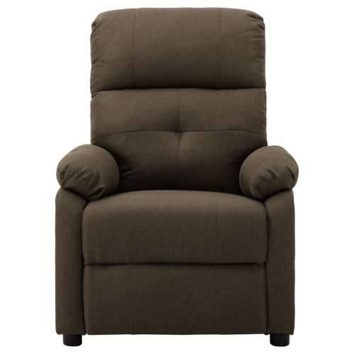 3073816 Electric Massage Recliner Chair Brown Fabric (289676+327254) Cijena