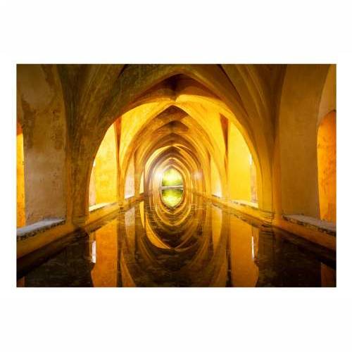 Foto tapeta - The Golden Corridor 150x105 Cijena